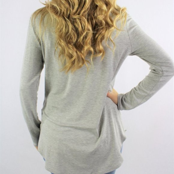 Criss Cross LS Tee - Picture 3 of 4